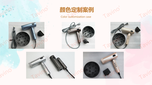 OEM/ODM Foldable BLDC Hair Dryer, 100,000 RPM High-Speed Motor, 18m/s Fast Drying, Global Voltage
