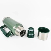Stanley Style Portable Handle Vacuum Flask - 1L/1.3L 304 Stainless Steel Leakproof Thermos, OEM/ODM Available