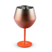 Custom 14oz Detachable Stemless Goblet Cup - 304 Stainless Steel Inner, Gradient Color, OEM/ODM