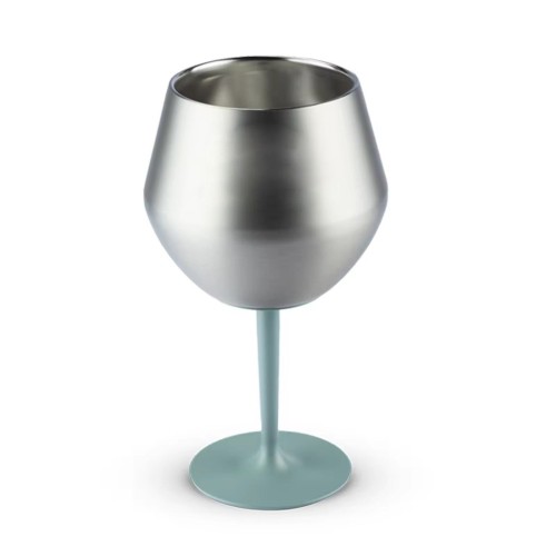 Custom 14oz Detachable Stemless Goblet Cup - 304 Stainless Steel Inner, Gradient Color, OEM/ODM
