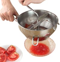 OEM/ODM  Stainless Steel Manual Food Mill Grinder for Puree, Mashed & Jams