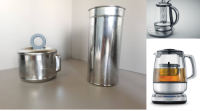 OEM/ODM Stainless Steel Etched Tea Infuser Basket for BORK & Breville Electric Kettles