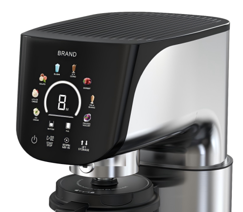 Soft Serve Ice Cream Maker Machine IC-10 | Custom OEM Branding for Retailers & Brands