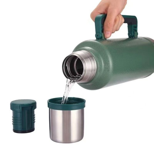 Stanley Style Portable Handle Vacuum Flask - 1L/1.3L 304 Stainless Steel Leakproof Thermos, OEM/ODM Available
