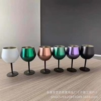 Custom 14oz Detachable Stemless Goblet Cup - 304 Stainless Steel Inner, Gradient Color, OEM/ODM