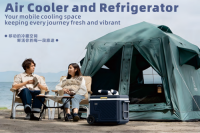 12 Volt Refrigerator, 59QT(55L) Electric Cooler, 12V Fridge APP Control, 12V Cooler -4℉~68℉, Portable Freezer 12/24V DC