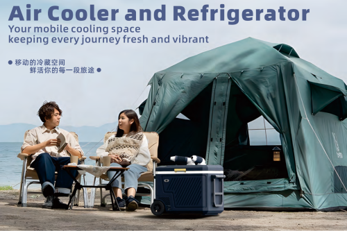 12 Volt Refrigerator, 59QT(55L) Electric Cooler, 12V Fridge APP Control, 12V Cooler -4℉~68℉, Portable Freezer 12/24V DC